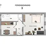 アパート Haus Seebad *
